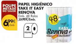 Pingo Doce Papel Higiénico Take It Easy Renova promoção