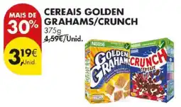 Pingo Doce Cereais Golden Grahams/Crunch promoção