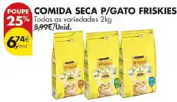 Pingo Doce COMIDA SECA P/GATO FRISKIES promoção