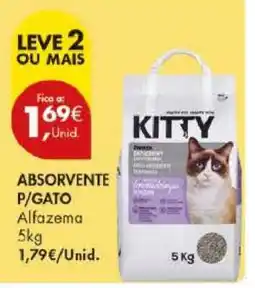 Pingo Doce Absorvente P/Gato Alfazema 5kg promoção