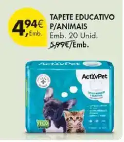 Pingo Doce Tapete Educativo P/Animais promoção