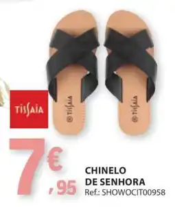 E.Leclerc Chinelo de Senhora promoção