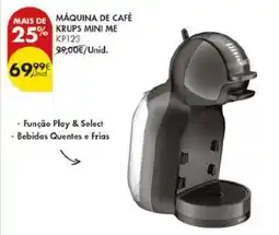 Pingo Doce MÁQUINA DE CAFÉ KRUPS MINI ME promoção