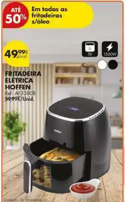 Pingo Doce Fritadeira Elétrica Hoffen promoção