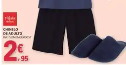 E.Leclerc Chinelo de Adulto promoção