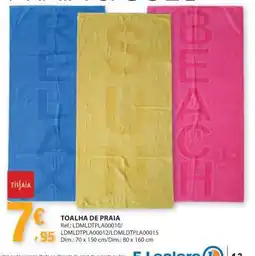 E.Leclerc TOALHA DE PRAIA promoção