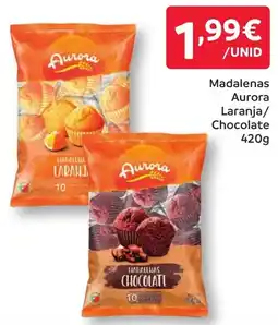 Amanhecer Madalenas Aurora Laranja/ Chocolate promoção