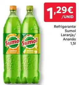 Amanhecer Refrigerante Sumol Laranja/ Ananás promoção
