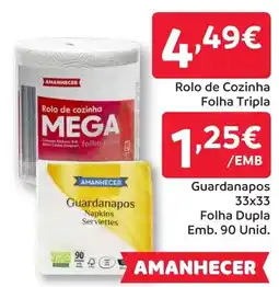 Amanhecer Rolo de Cozinha Folha Tripla promoção