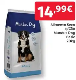 Amanhecer Alimento Seco P/Cão Mundus Dog Basic promoção