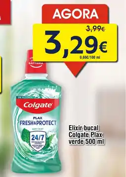 Froiz Elixir bucal Colgate Plax verde promoção