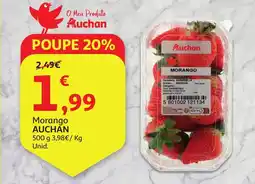 Auchan Morango AUCHAN promoção