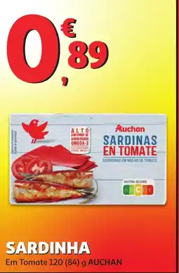 Auchan Sardinas en tomate promoção