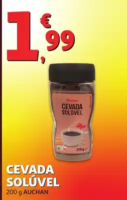 Auchan Cevada solúvel promoção