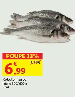 Auchan Robalo Fresco Inteiro Unid. promoção