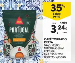 Continente Café torrado delta promoção