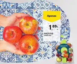 Continente Maçã fuji embalada promoção