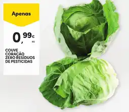 Continente Couve coração zero řesíduos de pesticidas promoção