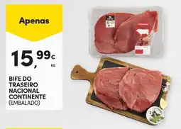 Continente Bife do traseiro nacional continente (embalado) promoção