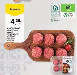 Continente Almôndegas de novilho angus continente seleçao promoção