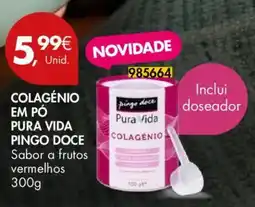 Pingo Doce Colagénio em pó pura vida pingo doce promoção
