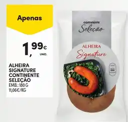 Continente Alheira signature continente seleção promoção