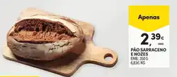 Continente Pão sarraceno e nozes promoção