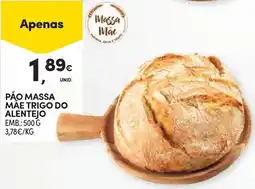 Pão massa mae trigo do alentejo