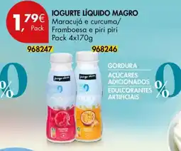 Pingo Doce Iogurte líquido magro promoção
