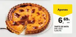 Continente Tarte de nata promoção