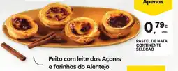 Continente Pastel de nata continente seleção promoção