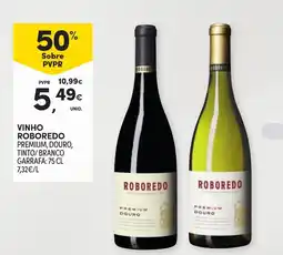 Continente Vinho roboredo promoção