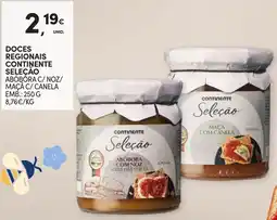 Continente Doces regionais continente seleção promoção