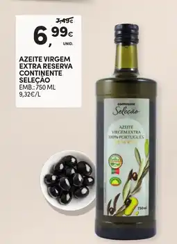 Continente Azeite virgem extra reserva continente seleção promoção