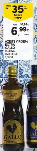 Continente Azeite virgem extra gallo reserva promoção