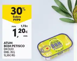 Continente Atum bom petisco em óleo promoção