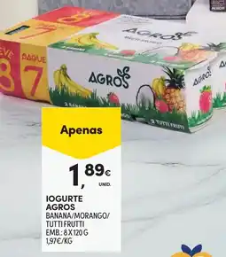 Continente Iogurte agros promoção