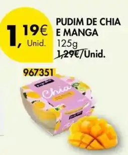 Pingo Doce Pudim de chia e manga promoção