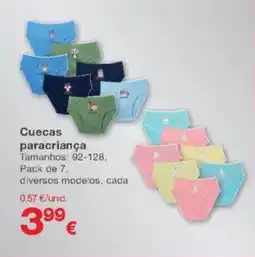 kik Cuecas paracriança promoção