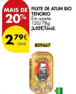 Pingo Doce Filete de atum bio promoção