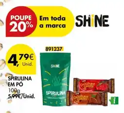 Spirulina em pó