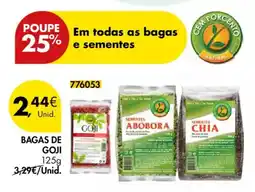 Bagas de goji
