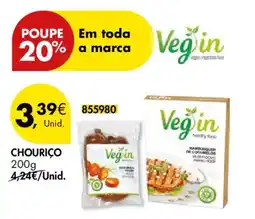 Pingo Doce Chouriço promoção
