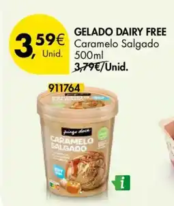 Pingo Doce Gelado dairy free promoção