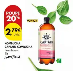Pingo Doce Kombucha captain kombucha promoção