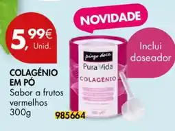 Colagénio em pó Sabor a frutos vermelhos