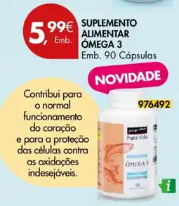 Pingo Doce Suplemento alimentar ómega 3 promoção