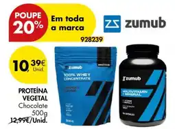 Pingo Doce Proteína vegetal chocolate promoção