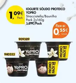 Pingo Doce Iogurte sólido proteico yopro promoção