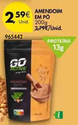 Pingo Doce Amendoim em po promoção